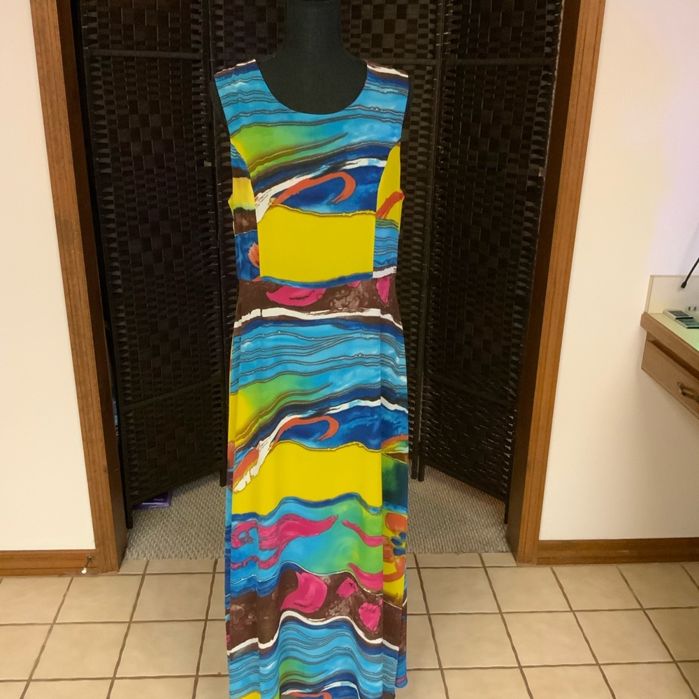 Multicolored Maxi Dress